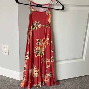 Timing floral dress